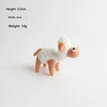 Mini Handcrafted Glass Lamb Figurine