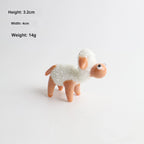 Mini Handcrafted Glass Lamb Figurine
