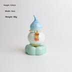 Spinning Ceramic Gourd Ornament – Desk Fidget & Car Decor